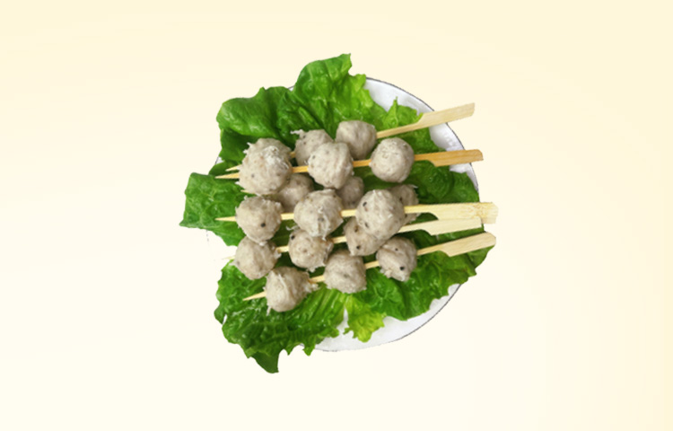 黑椒贡丸